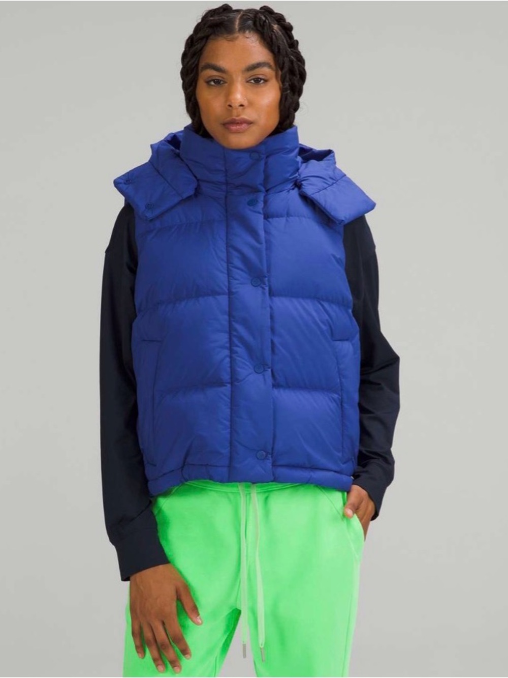 Lululemon Wunder Puff Vest. Psychic. Size 4.